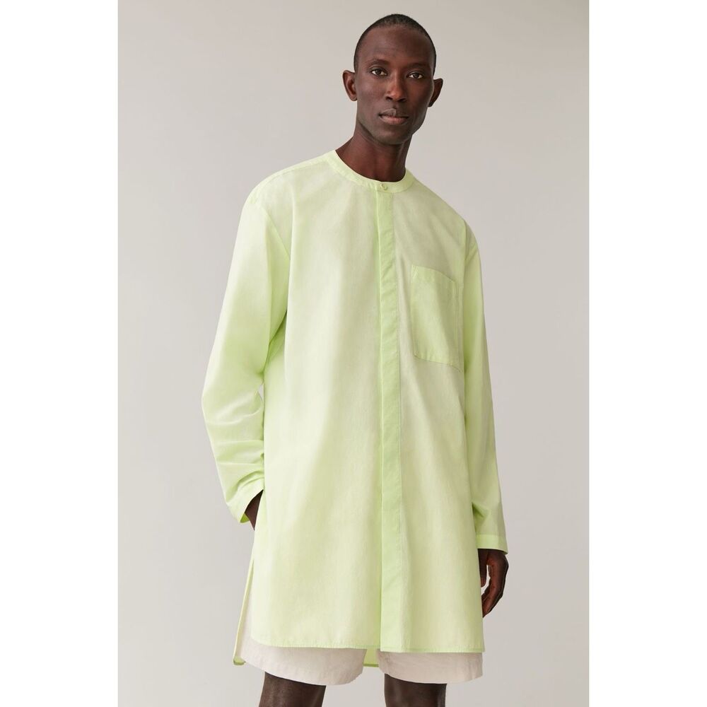 ✨COS Oversized Cotton Lime Green Sz Small Tunic✨
